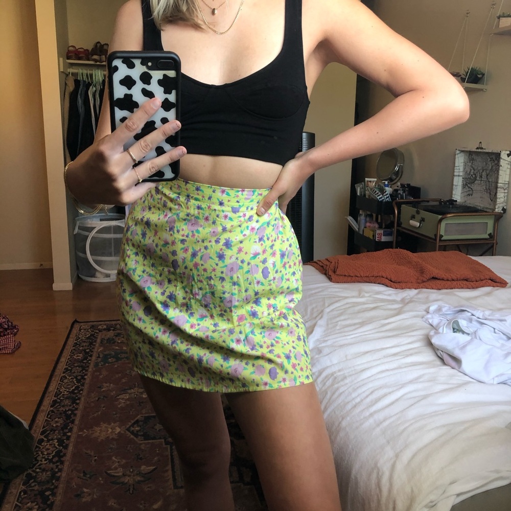 ASOS floral skirt